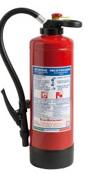 Estintore 6 kg Polvere Bicarbonato di Potassio - Codice 25064 - 233B C - UNI EN 3-7 - Pressurizzato al momento dell'uso
