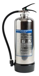 Dispositivo Antincendio Kg 6 polvere UNI EN 3-7 - Acciaio Inox AISI 304 - Codice 21069-2
