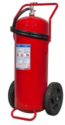 Estintore carrellato Kg 100 Polvere - A IV B C - UNI EN 1866-1 - PED 2014/68/UE - Codice 18118