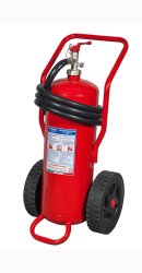 Estintore carrellato 25 Kg Polvere A II B C - EN 1866-1 - Modello: 18256-1