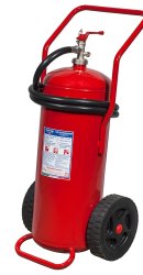 Estintore carrellato Kg 50 Polvere - A IV B C - UNI EN 1866-1 - PED 2014/68/UE - Codice 18508-4
