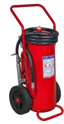  Estintore carrellato Kg 50 Polvere - A IV B C - UNI EN 1866-1 - Codice 18508-52