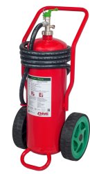 Estintore Carrellato a Schiuma Senza Fluoro "Green Wave" da 25 Litri - Modello 19258-400 - GW25P