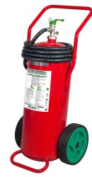 Estintore Carrellato 19508-450 - GW50P-30 a Schiuma Senza Fluoro Green Wave Ice -30°C da 50 Litri