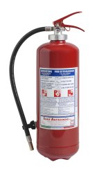 Estintore kg 6 Polvere - Codice 21063-40 - 34A 233BC - UNI EN 3-7 - Ghiera M58