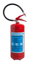 Estintore kg 6 Polvere - Codice 21063-500 - 34A 233BC - UNI EN 3-7 - 100% Polvere Sostenibile