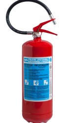 Estintore kg 6 Polvere - Codice 21063-550 - 34A 233BC - UNI EN 3-7 - 100% Polvere Sostenibile