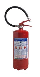 Estintore kg 6 Polvere - Codice 21063-78 - 34A 233B C - UNI EN 3-7 - PED 2014/68/UE - MED 2014/90/UE