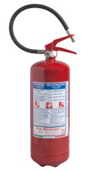 Estintore portatile Kg 6 Polvere - 55 A 233 B C - Codice 21065-35 Con Clip