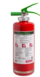 Estintore a schiuma senza fluoro Green Wave da 3 litri - 13A 55B 25F