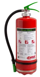 Estintore a schiuma senza fluoro Green Wave da 6 litri - 27A 144B 40F