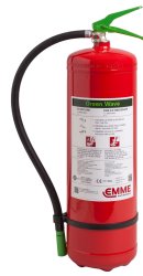 Estintore Green a Schiuma Senza Fluoro "Green Wave" da 9 Litri - Modello 22095-500 - GW9Plus
