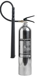 Dispositivo Antincendio Kg 5 Co2 In lega di alluminio AA6061 - 89 B - UNI EN 3-7 - Codice 23058-5