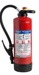 Estintore kg 6 Polvere - Codice 24063-3 - 34A 233B C - UNI EN 3-7 - Pressurizzato al momento dell'uso