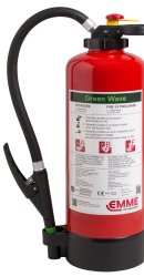 Estintore Green a Schiuma Senza Fluoro "Green Wave" da 6 Litri - Modello 32066-721 - GW6AX
