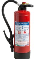 6Kg Potassium Bicarbonate Powder Fire Extinguisher- Code 25064 - 233 B C - UNI EN 3-7