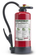 6-Liter Fluorine-Free Foam Portable Fire Extinguisher “Green Wave” – Model 32066-711L – GW6AI