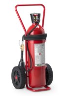 Estintore Carrellato KG 20 CO2- UNI EN 1866-1 - Modello PED 17204 - Modello MED 14204