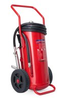 50kg Pulver fahrbare Feuerlöscher 18508-52 - A IV B C - UNI EN 1866-1 - UNI EN 1866-1