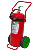 50 L water + additive wheeled Fire Extinguisher Stainless steel to stop the combustion of a lithium battery - Model 19508-15