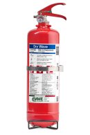 Estintore EN 3/7 polvere ABC  kg 1 - 8A 34B C - 21010-1 - PED 2014/68/UE - MED 2014/90/UE