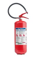 Estintore kg 6 Polvere - Codice 21064-2 - 43 A 233 B C - UNI EN 3-7
