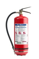 6 Kg Powder low magnetic conductivity Fire Extinguisher  - Model 21065-32 - 55 A 233 B C - UNI EN 3-7 - PED 2014/68/UE