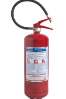 6 Kg Dry Powder Portable Fire Extinguisher - EN 3-7 - Code 21065-35 - Cylinder with Clip