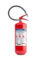 6 Kg Dry Powder Portable Fire Extinguisher - EN 3-7 - Code 21065-3