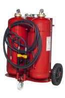 TWIN AGENT WHEELED DEVICE 100 Kg Powder - 100 L Foam - A B C - PED 2014/68/UE - Code 30119
