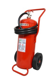 Extintor de incendios con ruedas 50L Agua+Aditivo - A IV B - Lombardia 18256- Código 19508