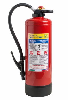 Dry Powder Portable Fire Extinguisher kg 12 - Code 29125 - 55A 233B C - MED 2014/90/EU