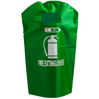 Cappuccio per estintori portatili 6 LT verde lithium battery