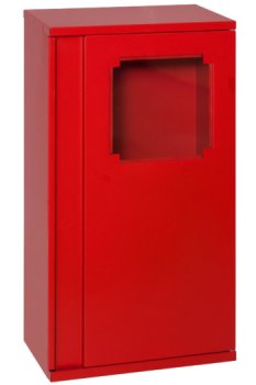 Cassetta porta estintore in acciaio