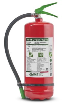 Estintore a Schiuma Senza Fluoro "Green Wave" da 6 Litri - Modello 22066-710L - GW6PX