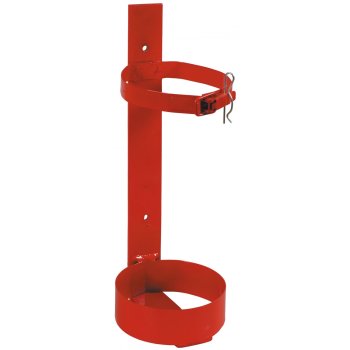 Supporto in acciaio per estintore kg.2 CO2 - Diam.116