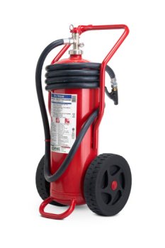 Estintore carrellato 25 Kg Polvere A II B C - EN 1866-1 - Modello: 18256-1