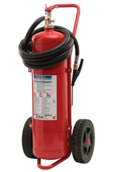 Estintore carrellato Kg 30 Polvere - A B1 C - UNI 9492 - PED 2014/68/UE - Codice 20307-3