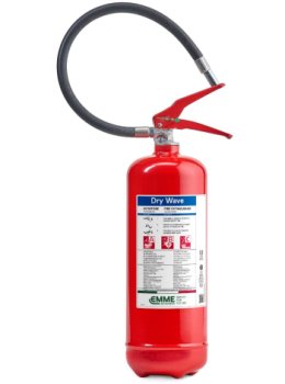 Estintore EN 3/7 POLVERE ABC KG  3 13A-113BC - 21031-1 - con Valvola in Alluminio
