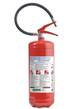 Estintore kg 6 Polvere - Codice 21063-500 - 34A 233BC - UNI EN 3-7 - 100% Polvere Sostenibile