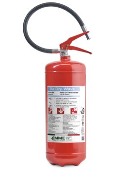 Estintore kg 6 Polvere - Codice 21063-540 - 34A 233BC - UNI EN 3-7 - 100% Polvere Sostenibile