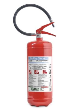 Estintore kg 6 Polvere - Codice 21063-550 - 34A 233BC - UNI EN 3-7 - 100% Polvere Sostenibile