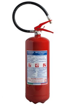Estintore kg 6 Polvere - Codice 21063 "M6" - 34A-233BC - UNI EN 3-7 - 0004