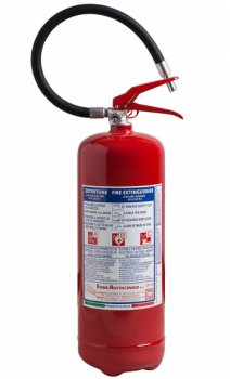 6 Kg Powder Fire Extinguisher- Code 21064-3- 43A 233B C- EN 3-7