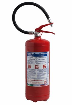 6 Kg Powder Fire Extinguisher- Code 21064-5- 43A 233B C- EN 3-7