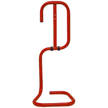 Piantana per estintore solo base rosso ral 3000 modelllo uk singola