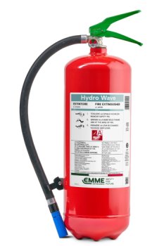 Estintore Litri 6 Acqua - Codice 22061-11 - 13A - UNI EN 3-7 - Dielettrico