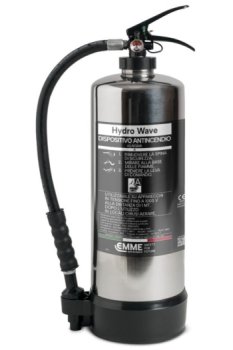 Dispositivo Antincendio 6 L Idrico In acciaio Inox AISI 304 - 13 A - UNI EN 3-7 - Codice 22061-7