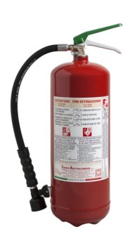 6 L. Foam  Fire Extinguisher- Code 22064- 43A 233B 75F -UNI EN 3-7
