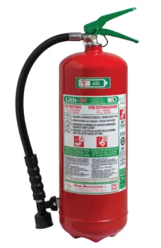 6 L Foam Fire Extinguisher to stop the combustion of a lithium battery - Model 22066-25